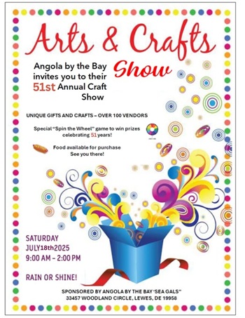 Bethany Beach Seaside Craft Show 2026
