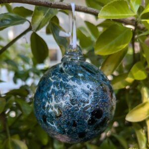 Blue Earth Handblown Glass Ornament