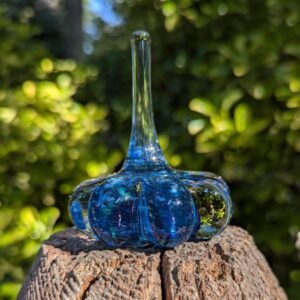 Blue Handblown Glass Ringholder