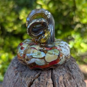 Handblown Glass Mini Pumpkins