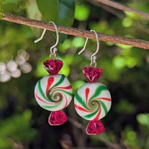 Handcrafted Christmas Earrings
